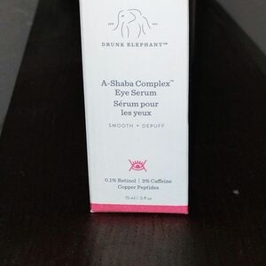Drunk Elephant Eye Serum with Pink Accents